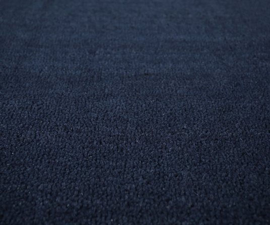 Tapis sur mesure Paillasson Brosse Coco 23mm - Bleu - Texture