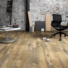 Sol Vinyle Textile - Black Edition 3D - Parquet chne vintage - salon