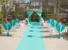 Moquette Stand Event - Turquoise - Mariage