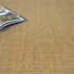 Tapis sisal Yucatan chaume - Ganse noire - vue de prs