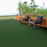 Gazon synthétique Terrasse green - Classé feu - 7mm - Salon de jardin