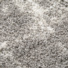 Tapis de salon à motif organique - Gris marbré - Veinage blanc - gros plan
