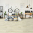 Sol PVC Smart - Atelier aspect bois vintage blanc - Chambre