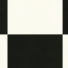 Sol PVC Best - Motif carrelage Damier Blanc Noir - Sans perspective