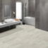 Sol Vinyle Textile Grande largeur - Aspect parquet chêne blanchi - Salle de bain