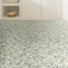 Sol Vinyle Textile Relief 3D - Terrazzo granito - Gris et jaune - Salle de bain