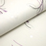 Papier peint vinyle expansé sur intissé - Basique - Motif floral violet pois satiné - Rouleau