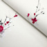 Papier peint vinyle expansé sur intissé - Aquarelle - Fleurs rouges - Rouleau