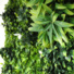 Mur végétal artificiel 1m x 1m - Manoir champêtre - Intérieur et extérieur - feuille