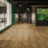 Sol PVC class UPEC en dstockage - Aspect parquet White Oak