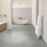 Sol Vinyle Textile Haute Performance - Aspect marbre gris - salle de bain