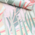 Papier peint panoramique - Format XL - Feuilles pastels - rouleau