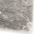 Tapis de salon à motif organique - Gris marbré - Veinage blanc - coin