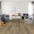 Sol Vinyle Textile Haute Performance - Imitation parquet vieilli crus gris - salon