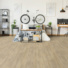 Sol Vinyle Textile Grande largeur - Parquet trait de scie - Chne sable - chambre