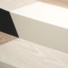 Papier peint vinyle sur intissé - Design wood - Parement bois horizontal - gros plan