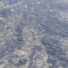 Tapis souple en tissu chenille recycl Montmartre bleu de Nmes - gros plan