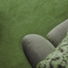 Moquette Velours Ultrasoft Balsan couleur vert émeraude - salon