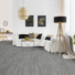 Sol Vinyle Textile Grande largeur - Parquet trait de scie - Chne gris - salon