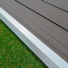 Profil de finition aluminium terrasse - 220 cm - Profil sur terrasse