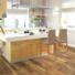 Parquet flottant Stratifi - Cuisine et salle de bain - Lames larges - Chne Malibu - cuisine