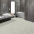 Sol Vinyle Interior - Carreaux de ciment Brooklyn - Beige et gris - salle de bain