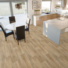 Sol Vinyle Link - Imitation parquet chne crus blond - Surface brillante - salle  manger cuisine