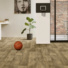 Sol Vinyle Textile Haute Performance - Aspect parquet chne rustique naturel - salon