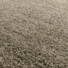 Tapis Icne shaggy marron galon fauve - sans perspective
