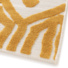 Tapis extrieur et intrieur motif ethnique Brasilia jaune moutarde - coin