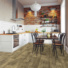 Sol Vinyle Textile Haute Performance - Aspect parquet chne rustique naturel - cuisine