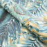 Papier peint vinyle sur intissé - Néo Jungle - Feuilles exotiques bleues - rouleau