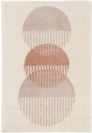 Tapis de salon  motif organique - Liha - Beige