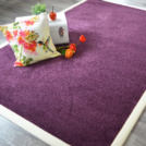 Tapis Bellaire violet - Ganse coton cru