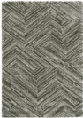 Tapis ultra-doux - Minimaliste - Anthracite dessin graphique beige