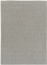 Tapis en laine et polyester - Tricot - Gris clair