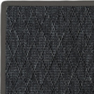 Tapis intrieur / extrieur Timika - Gris ardoise - Galon noir