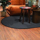 sTapis ovale naturel - Sisal Yucatan - Gris foncé - Maison du Monde