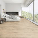Parquet flottant Stratifié compatible cuisine salle de bain - Chêne Brun Amande - Chambre