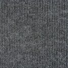 Zoom sur la texture du Tapis d'entrée côtelé antisalissures & antidérapant - Gris
