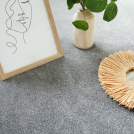 Tapis sur mesure doux - Charme velours - Gris