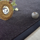 Tapis Paillettes Star noir - Ganse coton noire