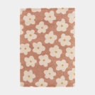 Tapis fleurs maximalistes - Apolline - Rose