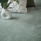 Tapis sur mesure doux Hypnose vert sauge