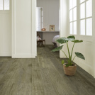 Sol Vinyle Textile - Black Edition 3D - Parquet chêne brun foncé - entrée couloir