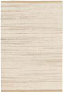 Tapis naturel en laine et jute - Redwood - Beige et crme