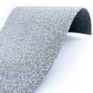 Revêtement GRS gris argent 8 mm - gazon synthétique classé feu spécial événement