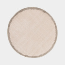 Vous aimerez aussi : Tapis rond en matire douce recycle - Creamy - Beige et crme