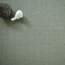 Tapis sur mesure Sisal Yucatan - Gris acier - vue du dessus