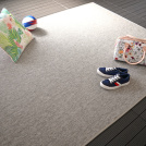 Tapis intrieur / extrieur - Mah silver - Galon beige